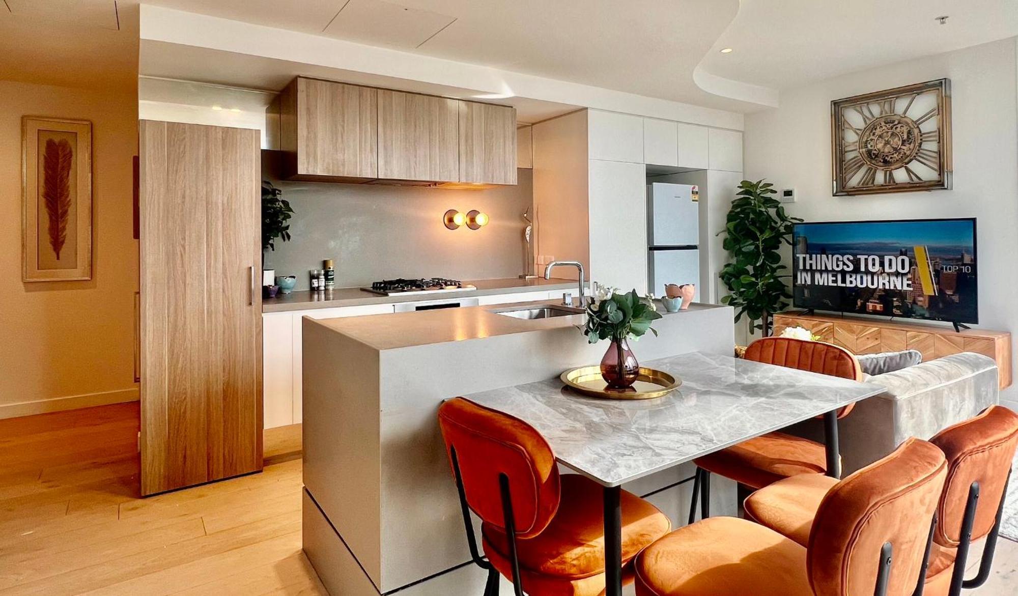 Highrise Best Location 2Baths Мельбурн Экстерьер фото